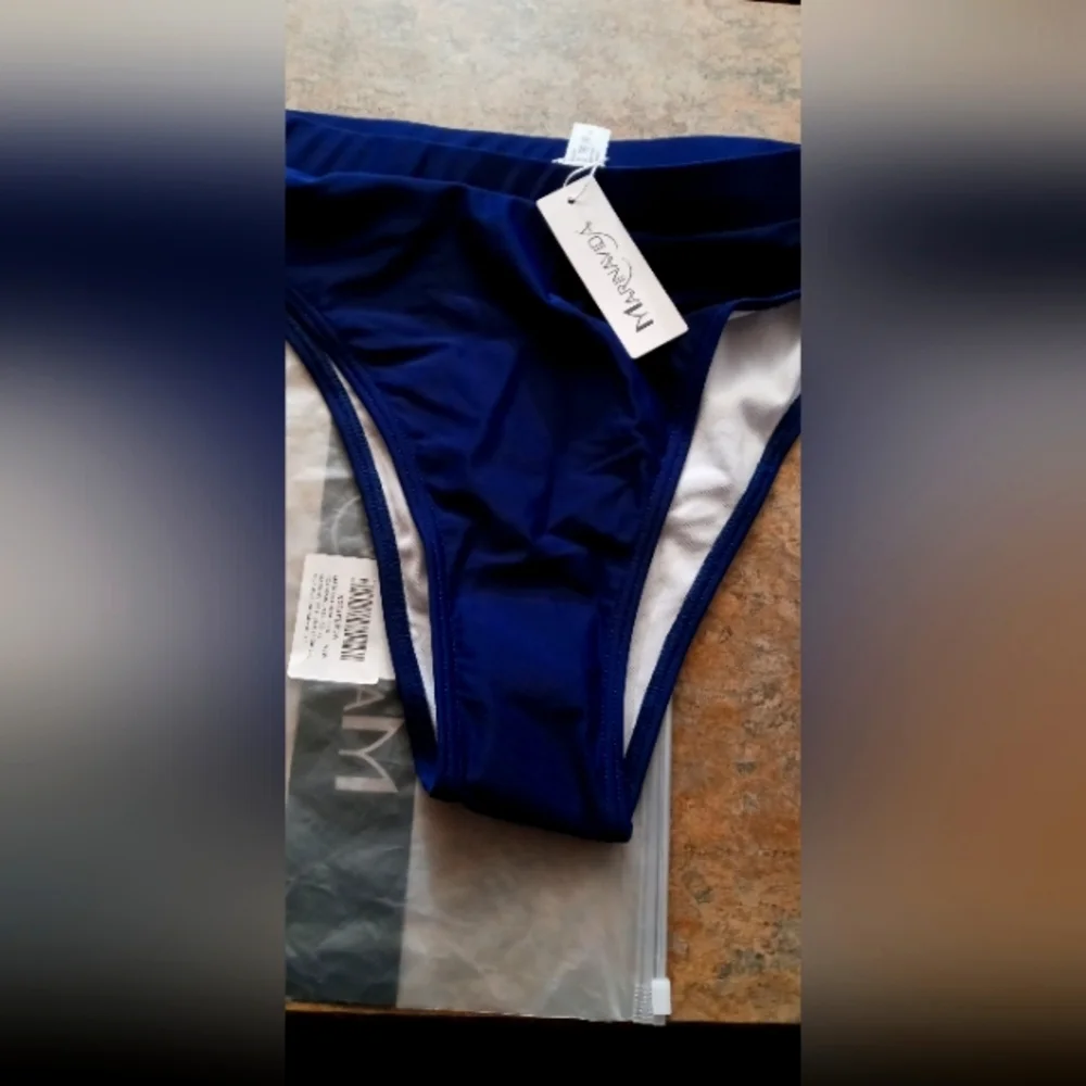 MARINA Dark Navy Bikini Bottom